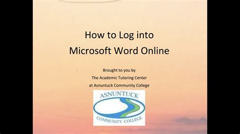 log into microsoft word|i just need microsoft word.